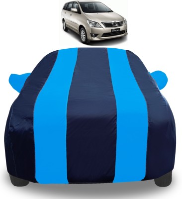 Auto Hub Car Cover For Toyota Innova (With Mirror Pockets)(Blue)