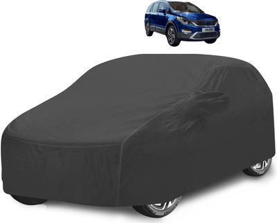 Caronix Car Cover For Tata Hexa (With Mirror Pockets)(Grey)