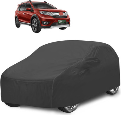 Caronix Car Cover For Honda BR-V (With Mirror Pockets)(Grey)