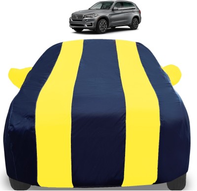 Auto Hub Car Cover For BMW X5 (With Mirror Pockets)(Yellow)