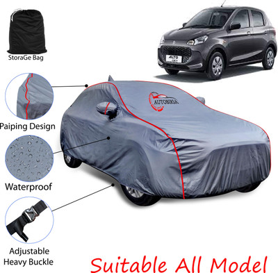 AUTOBIRSA Car Cover For Maruti Suzuki Alto K10 (With Mirror Pockets)(Grey)