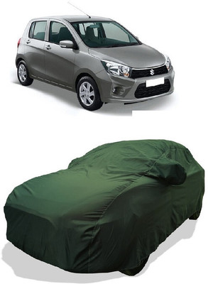 Coxtor Car Cover For Maruti Suzuki Celerio VXI CNG (With Mirror Pockets)(Gold)