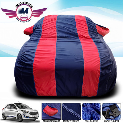 MoTRoX Car Cover For Maruti Suzuki Zen (With Mirror Pockets)(Red, Blue)