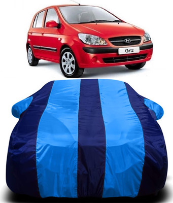 AXLOZ Car Cover For Hyundai Getz Prime (With Mirror Pockets)(Multicolor)