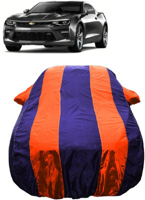 Wegather Car Cover For Chevrolet Camaro 6.2L (With Mirror Pockets)(Orange)