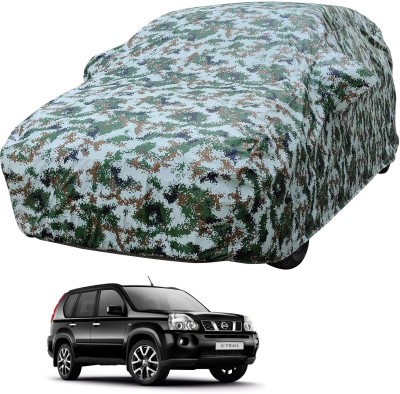 Auto Hub Car Cover For Nissan X-Trail (With Mirror Pockets)(Multicolor)