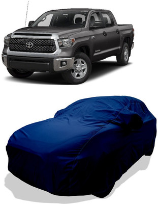 Coxtor Car Cover For Toyota Tundra 5.7L V8 (With Mirror Pockets)(Blue)