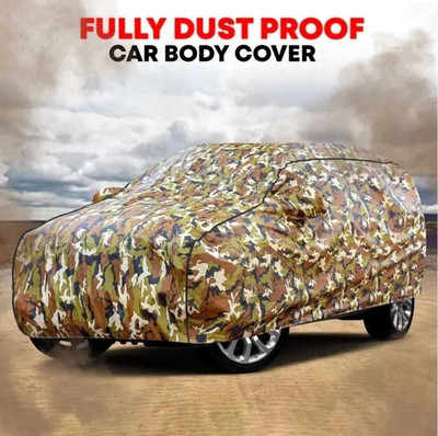 AUCTIMO Car Cover For Chevrolet Sail UVA (With Mirror Pockets)(Multicolor)