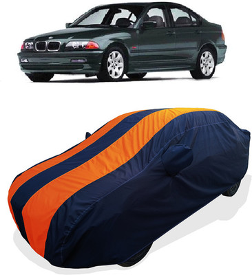 Coxtor Car Cover For BMW 3 Series 323i (With Mirror Pockets)(Orange)