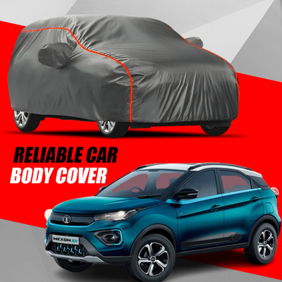 R Rayvin Star Car Cover For Tata Nexon EV (With Mirror Pockets)(Multicolor)