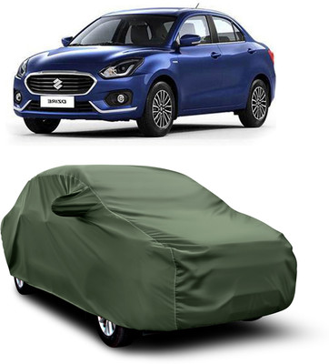 aosis Car Cover For Maruti Suzuki Swift Dzire (With Mirror Pockets)(Green)