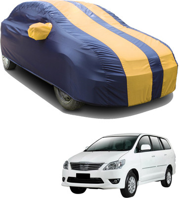 SS FOR YOUR SMART NEEDS Car Cover For Toyota Innova (With Mirror Pockets)(Blue, Yellow)