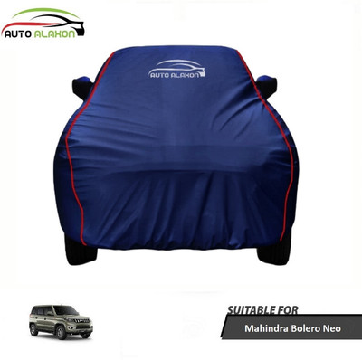 AUTO ALAXON Car Cover For Mahindra Bolero Neo (With Mirror Pockets)(Blue)
