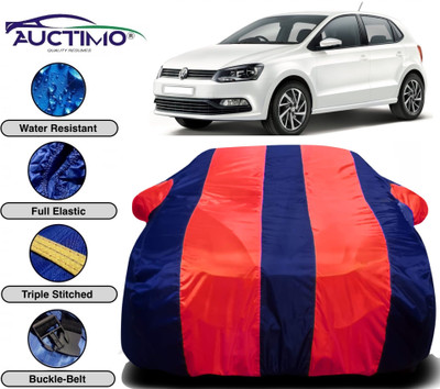 AUCTIMO Car Cover For Volkswagen Polo GT (With Mirror Pockets)(Multicolor)