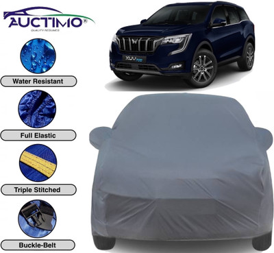 AUCTIMO Car Cover For Mahindra XUV 700 (With Mirror Pockets)(Grey)