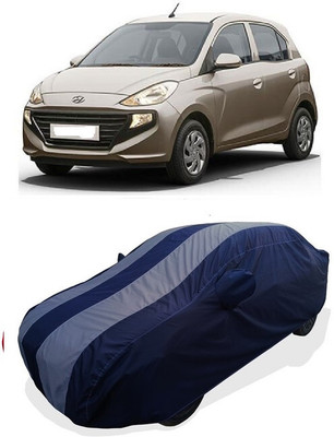 Coxtor Car Cover For Hyundai Santro 1.0i (With Mirror Pockets)(Grey)