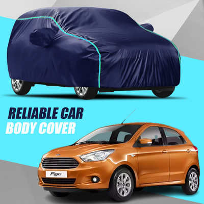 KULTEX Car Cover For Ford Figo (With Mirror Pockets)(Multicolor)