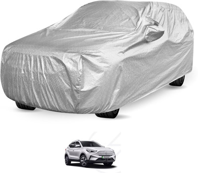 Auto Hub Car Cover For MG ZS EV (With Mirror Pockets)(Silver)