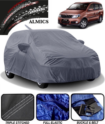 ALMICS Car Cover For Mahindra Xylo (With Mirror Pockets)(Grey)