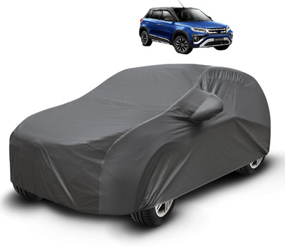 Auto Hub Car Cover For Toyota Urban Cruiser (With Mirror Pockets)(Grey)