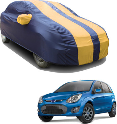 SS FOR YOUR SMART NEEDS Car Cover For Ford Figo 1.4L (With Mirror Pockets)(Blue, Yellow)