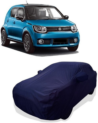 Tricway Car Cover For Maruti Suzuki Ignis 1.3 AMT Alpha (With Mirror Pockets)(Blue)