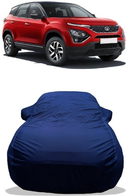 Wegather Car Cover For Tata Harrier XZA Dual Tone AT Diesel (With Mirror Pockets)(Blue)
