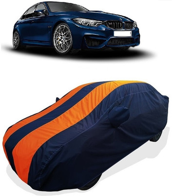 Coxtor Car Cover For BMW M3 (With Mirror Pockets)(Orange)