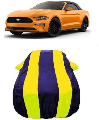 Wegather Car Cover For Ford Mustang Facelift (With Mirror Pockets)(Yellow)