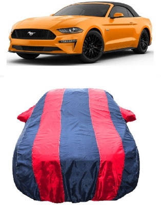 Wegather Car Cover For Ford Mustang Facelift (With Mirror Pockets)(Red)