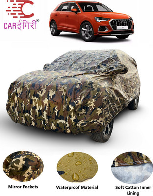 Carigiri Car Cover For Audi Q3 (With Mirror Pockets)(Multicolor)