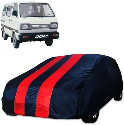 Royalrich Car Cover For Maruti Suzuki Omni (Without Mirror Pockets)(Blue, Red)