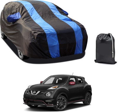 CODOKI Car Cover For Nissan Universal For Car (With Mirror Pockets)(Blue)