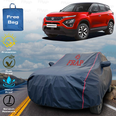 Frap Car Cover For Tata Harrier, Harrier XM, Harrier XT, Harrier XZ (With Mirror Pockets)(Blue, Red, For 2023, 2024, 2025 Models)