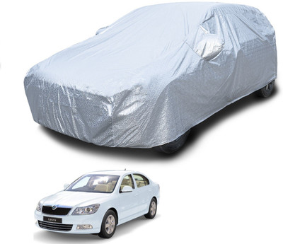 Euro Care Car Cover For Skoda Laura (With Mirror Pockets)(Silver)