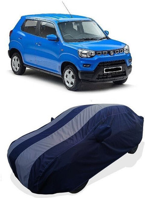 QLAX Car Cover For Maruti S-Presso Vxi (O) AMT (With Mirror Pockets)(Grey)
