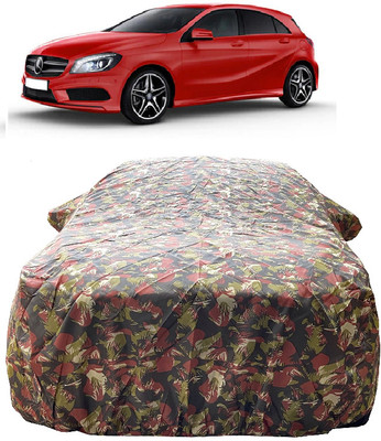 Wegather Car Cover For Mercedes Benz A180 (With Mirror Pockets)(Red)