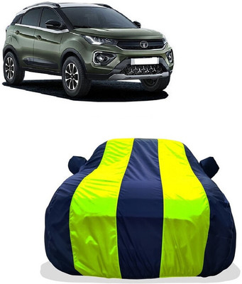 Tricway Car Cover For Tata Nexon (With Mirror Pockets)(Yellow)