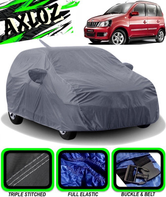 AXLOZ Car Cover For Mahindra Quanto (With Mirror Pockets)(Grey)