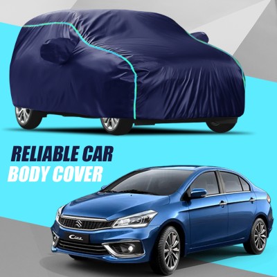 ANTIRO Car Cover For Maruti Suzuki Ciaz (With Mirror Pockets)(Multicolor)