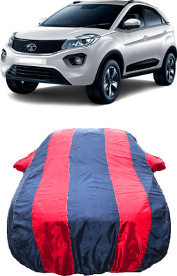 Wegather Car Cover For Tata Nexon 1.2 Revotron XZ Plus (With Mirror Pockets)(Red)