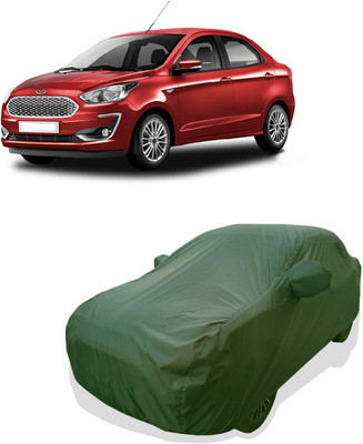 Tricway Car Cover For Ford Figo Aspire Titanium Petrol (With Mirror Pockets)(Green)