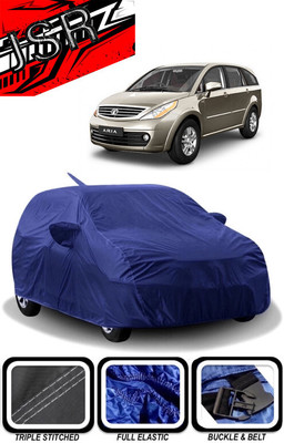J S R Car Cover For Tata Aria (With Mirror Pockets)(Blue)