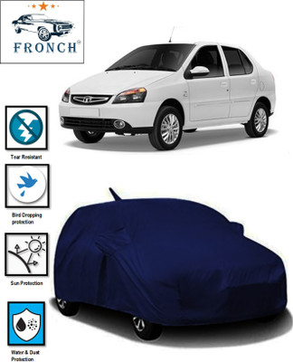FRONCH Car Cover For Tata Indigo, Indigo CS, Indigo eCS (With Mirror Pockets)(Blue)