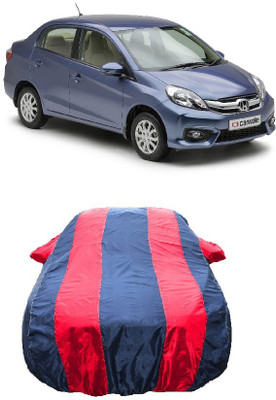 Wegather Car Cover For Honda Amaze E i-DTEC(Red)