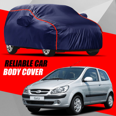 S Shine Max Car Cover For Hyundai Getz (With Mirror Pockets)(Multicolor)