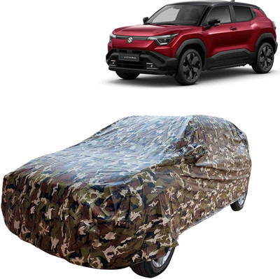 Kingsway Car Cover For Maruti Suzuki Vitara (With Mirror Pockets)(Multicolor)