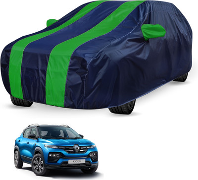 Auto Hub Car Cover For Renault Kiger (With Mirror Pockets)(Blue, Green, For 2021 Models)