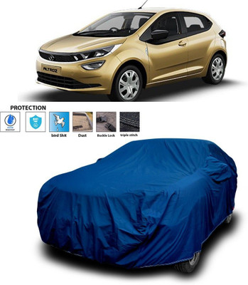 CODOKI Car Cover For Tata Altroz (With Mirror Pockets)(Blue)