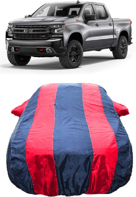 Wegather Car Cover For Chevrolet Silverado 6.2L (With Mirror Pockets)(Red)